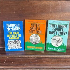 Set of 3 Patrick F. McManus Books